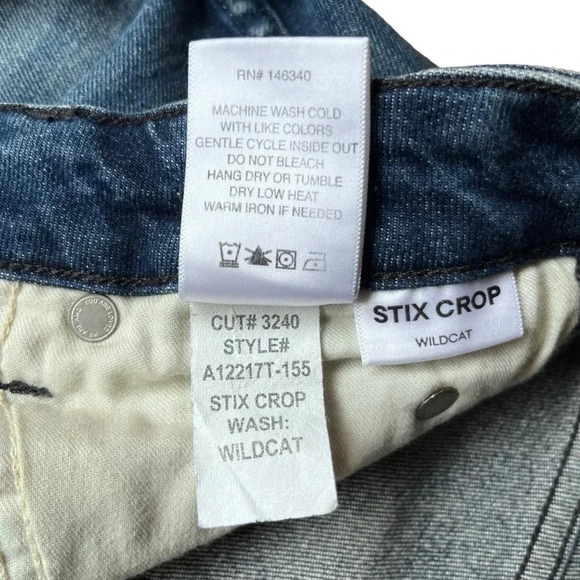 AMO The Stix Crop in Wildcat Size 27 - Picture 10 of 10